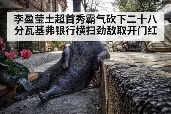 李盈莹土超首秀霸气砍下二十八分瓦基弗银行横扫劲敌取开门红